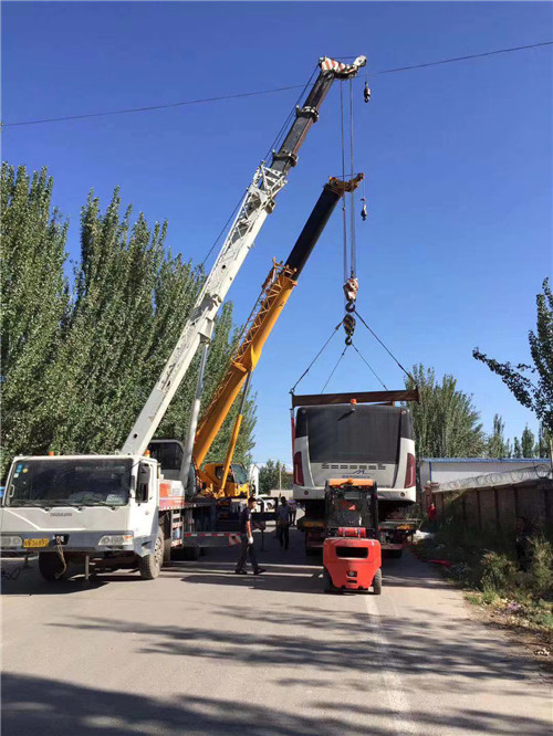 炎陵县港口集装箱搬运案例